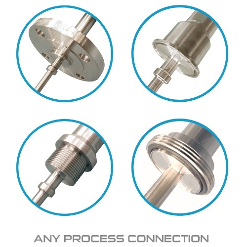 XL7 process viscometer with various connections