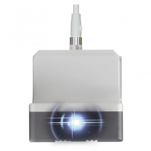 Thruvisc clear bore flow tube. Perfect for paint, ink and coatings