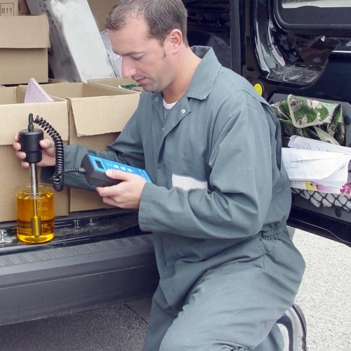 Viscolite measuring viscosity in the field
